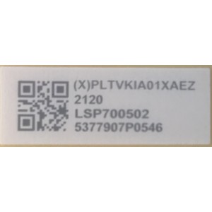 FUENTE DE PODER PARA TV INSIGNIA / NUMERO DE PARTE PLTVKIA01XAEZ / 715GA866-P01-000-003S / 715GA866-P02-000-003S / VKIA01XAEZ / PANEL TPT700WR-U2T01.D REV:S02P / MODELO NS-70F501NA22